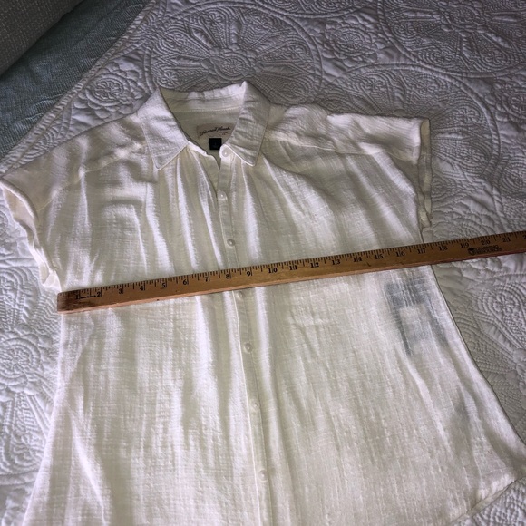 Off white button down - Picture 5 of 5